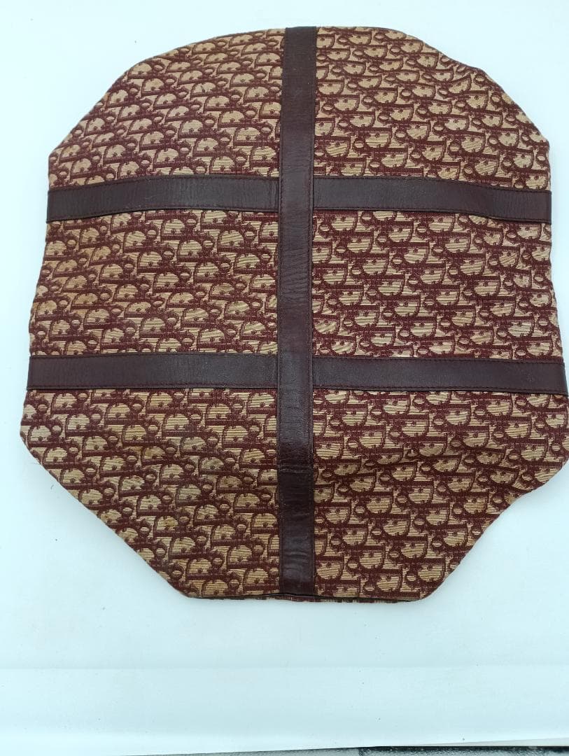 ディオール　トロッター　ボストンバッグ　赤　ヴィンテージ　ECLAIR