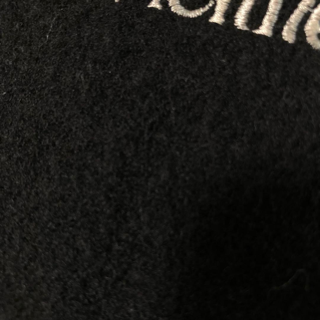 Vivienne Westwood カシミヤ混　オーブ刺繍　マフラー 黒