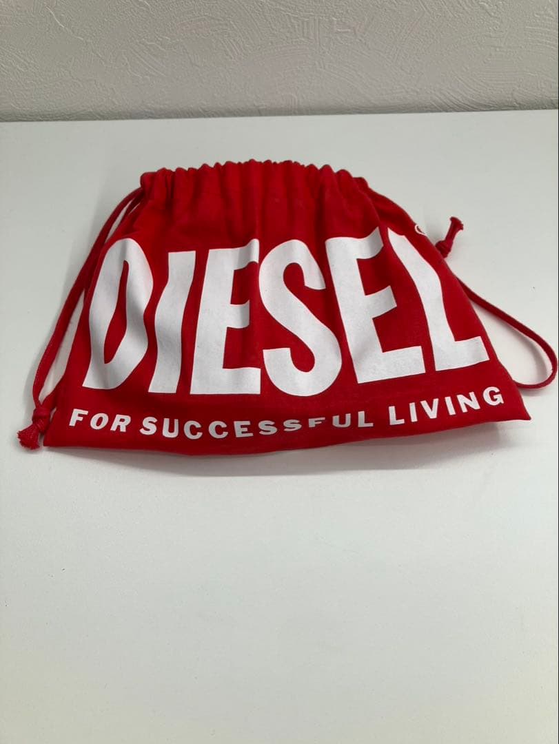 DIESEL（ディーゼル）B-1DR レザーベルト 75/30 シルバーバックル