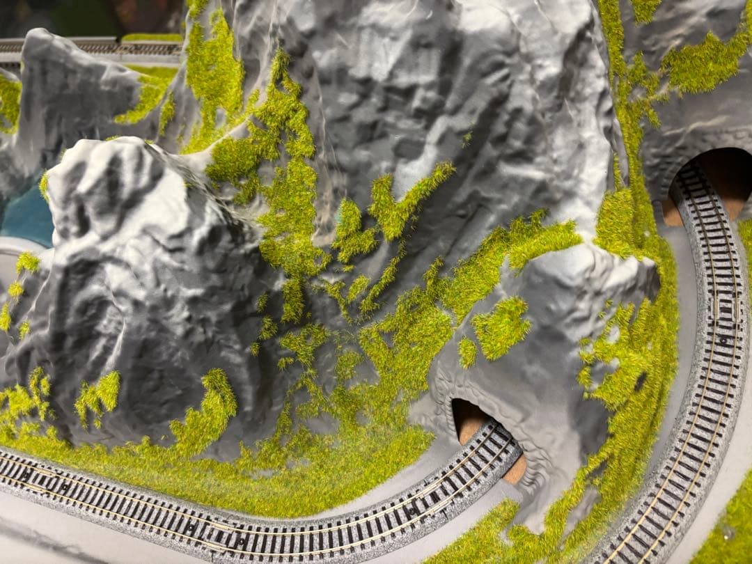 最終価格KATO Nゲージ　アルプスの氷河特急デスクトップレイアウト