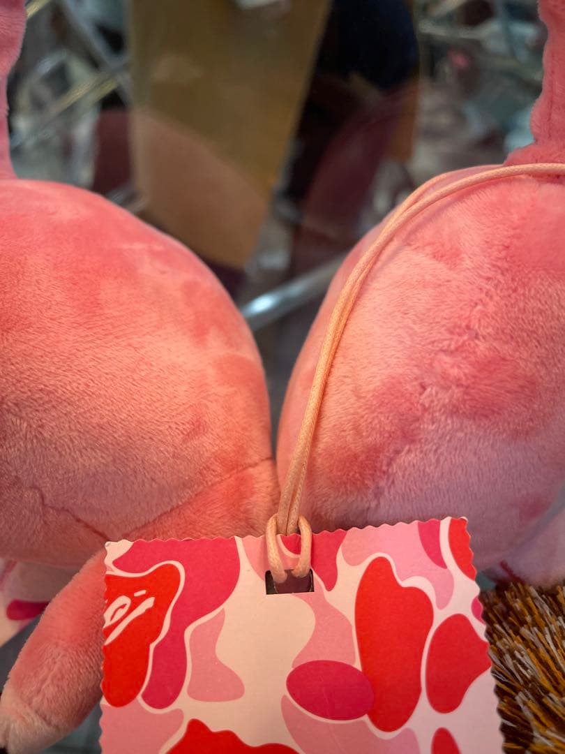 小物 BAPE BABY MILO EAR MUFFS PINk