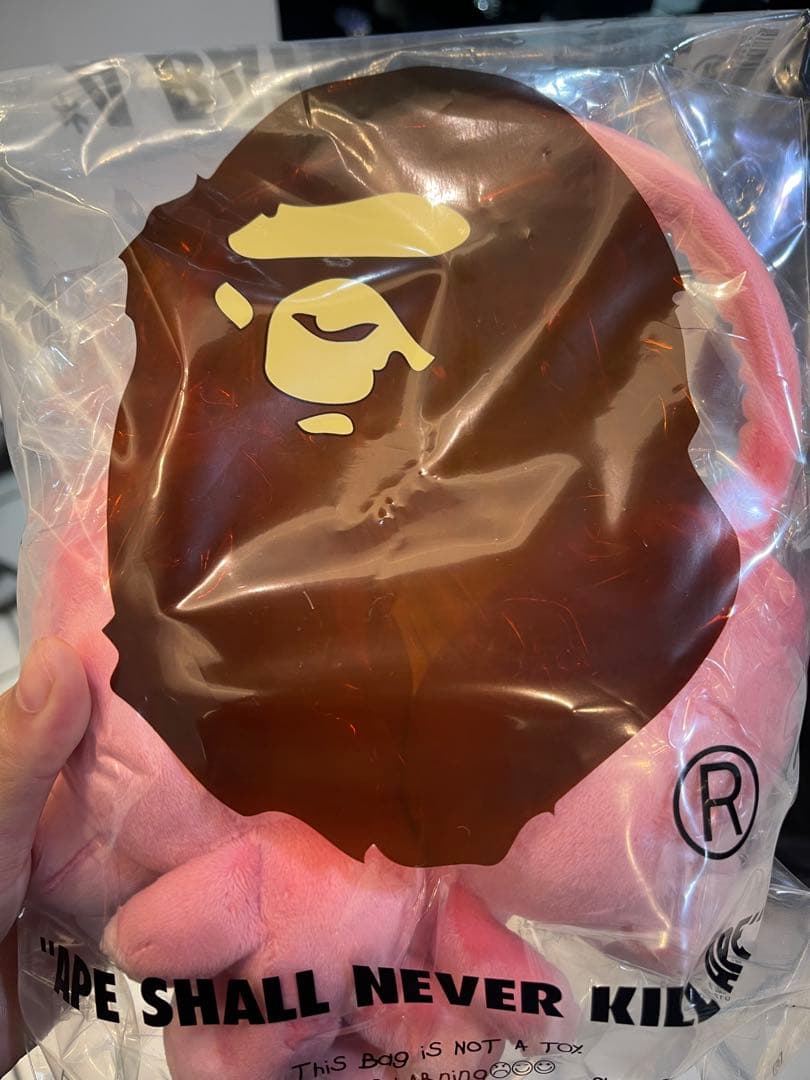 小物 BAPE BABY MILO EAR MUFFS PINk