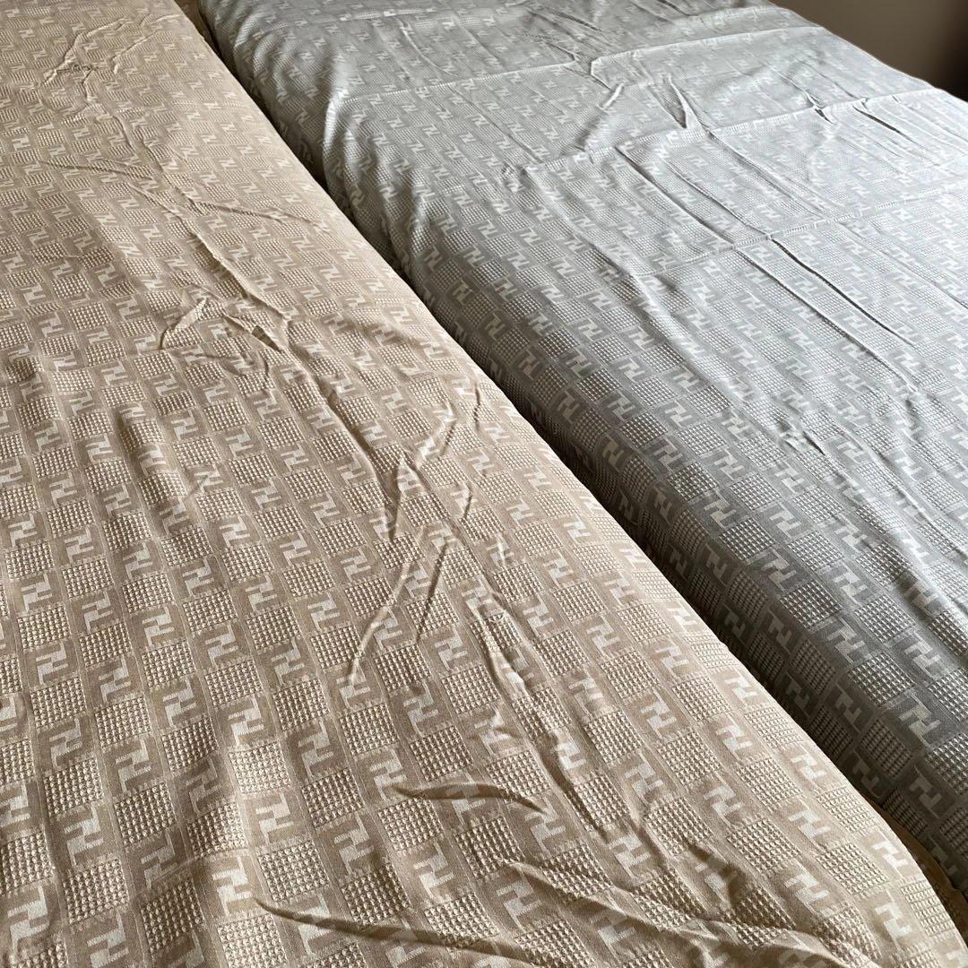 FENDI ベッドカバー　2枚セット