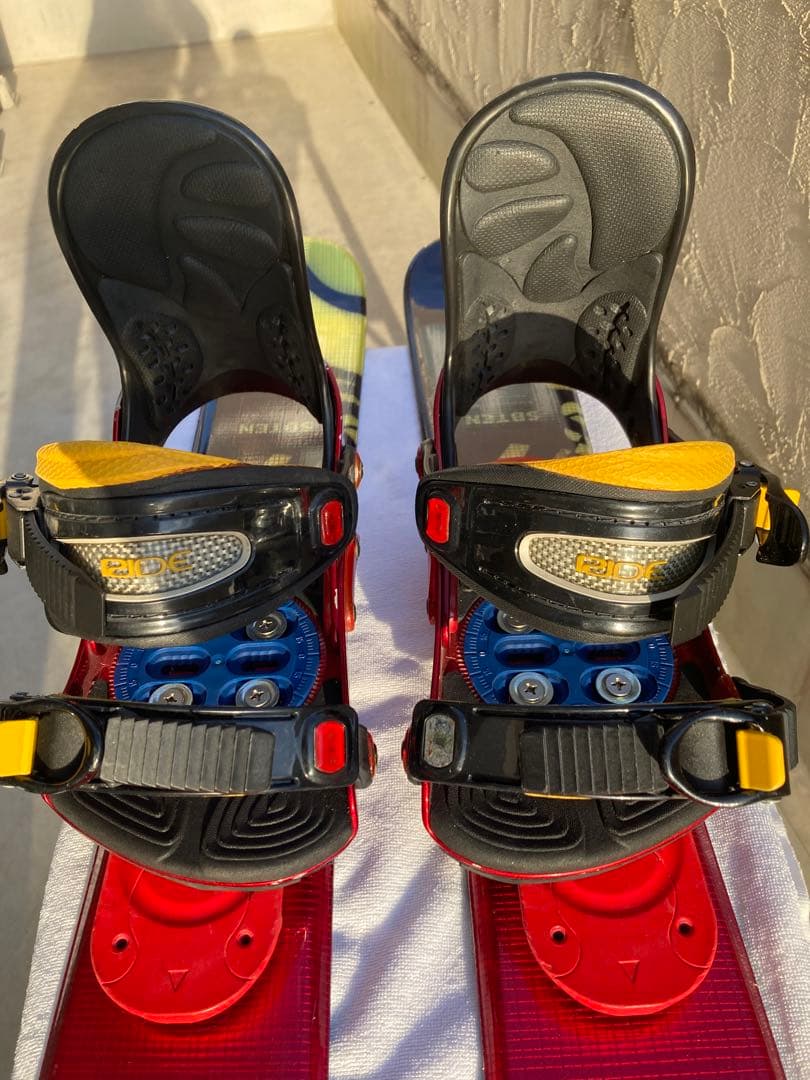 ショート(ファン)スキー　スノーボード　ブーツ用SALOMON×RIDE 赤