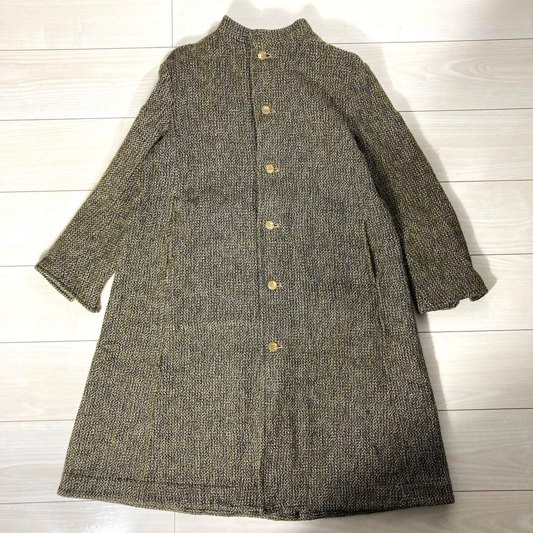 【人気モデル】美品 45Rフォーティファイブアール アーミッシュ ツイードコート