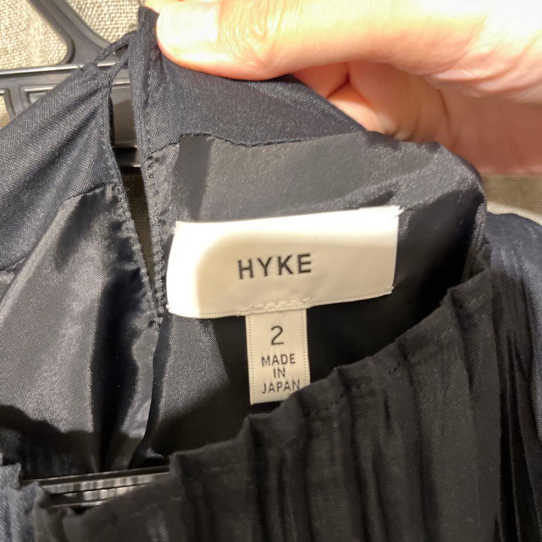 HYKE ハイク プリーツロングドレス サイズ2