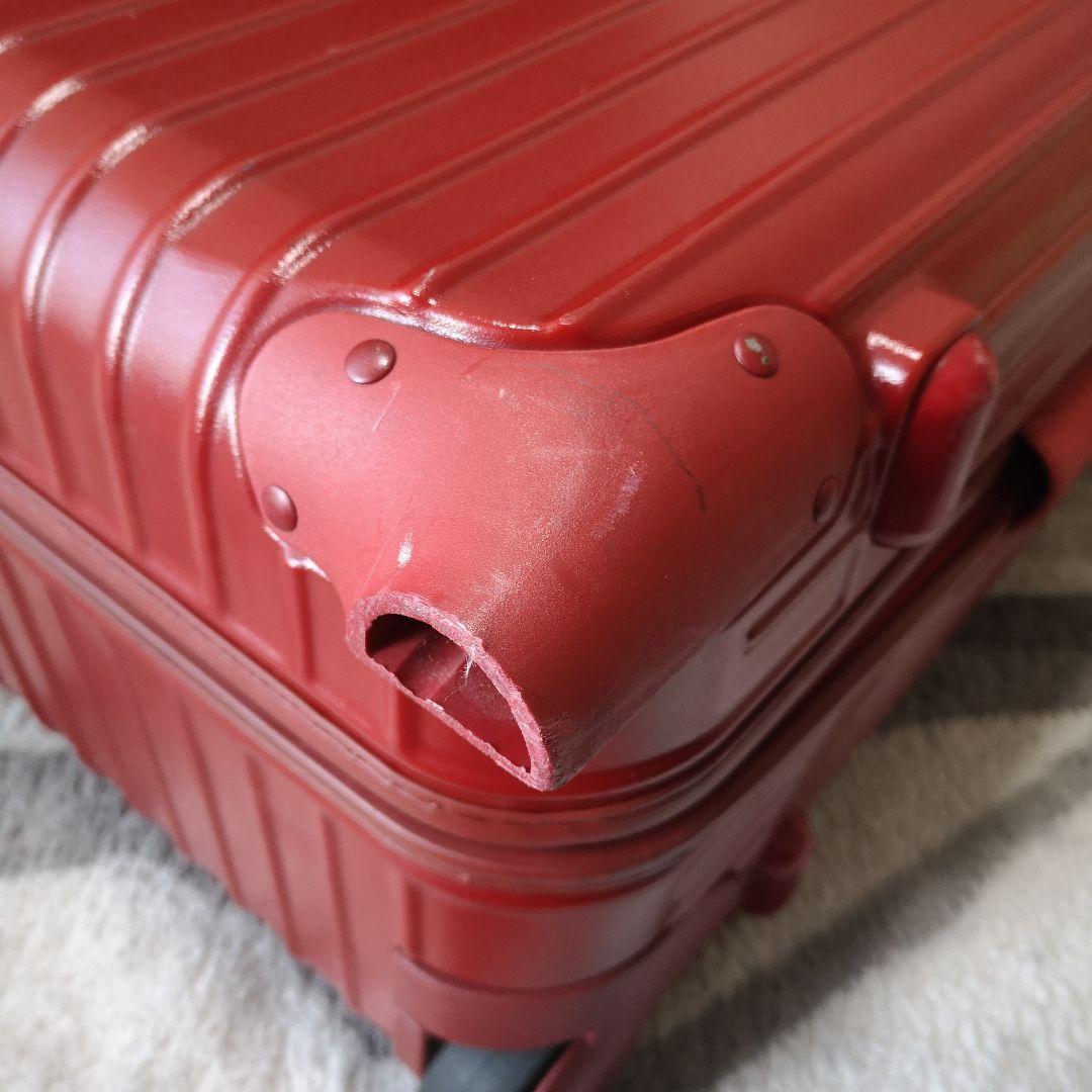 リモワ　サルサ　SALSA　キャリーケース　レッド　赤　2輪　スーツケース