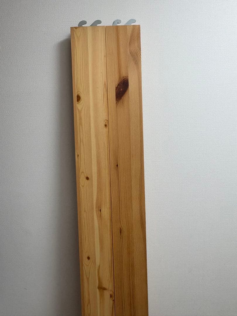 【引取限定】無印良品 シングルベッド パイン材②