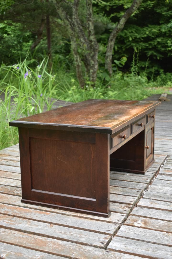 た*か様 北海道民芸家具 文机　ローテーブル