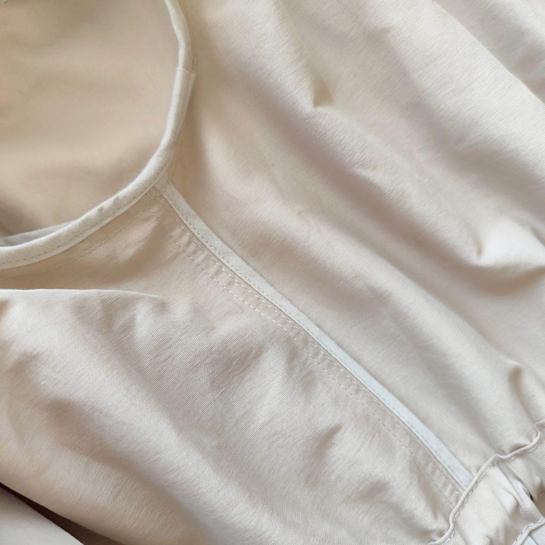 2023年 Theory luxe ロング フード モッズ コート ベージュ