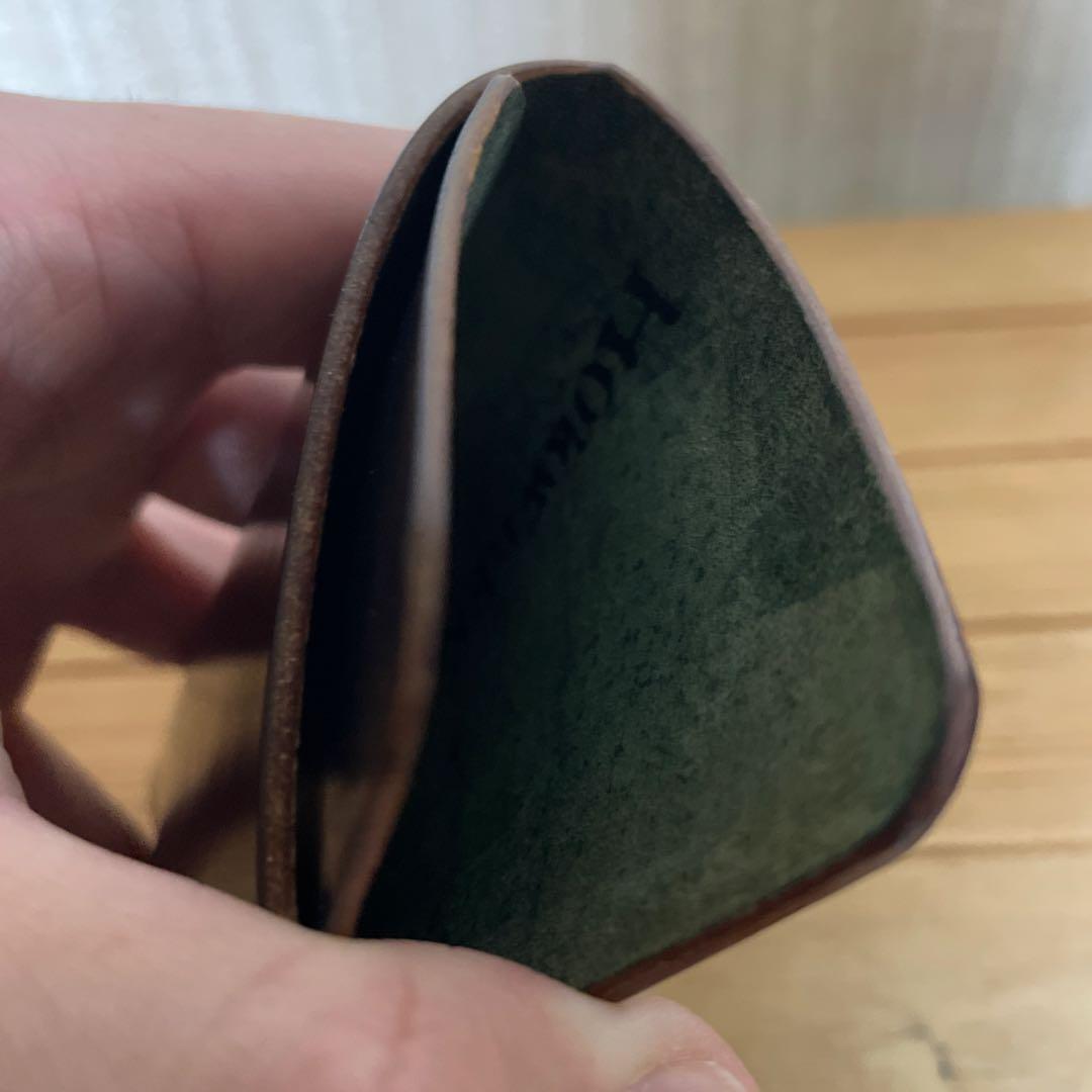 レモンアンドライム　ホーウィン　シェルコードバン　カードホルダー