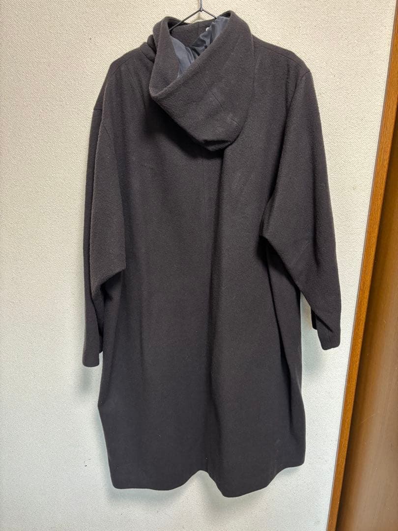 URU(ウル)/HOODED COAT/Charcoal