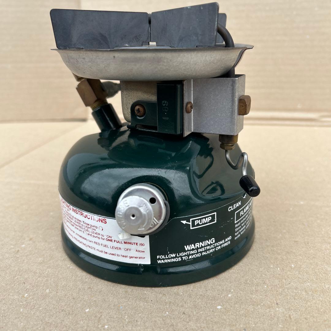 コールマン　508 2レバー　ストーブ　ツーレバー　シングルバーナー