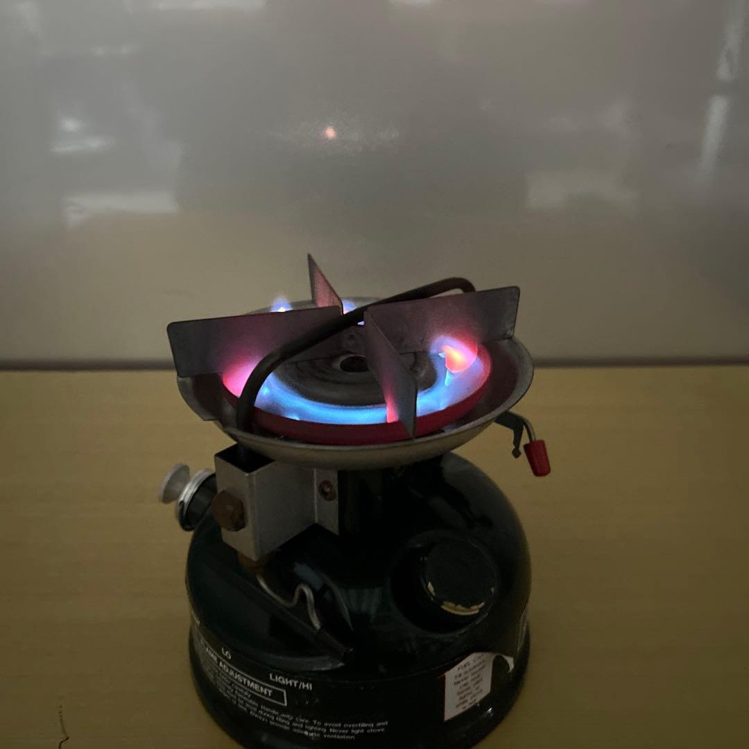 コールマン　508 2レバー　ストーブ　ツーレバー　シングルバーナー