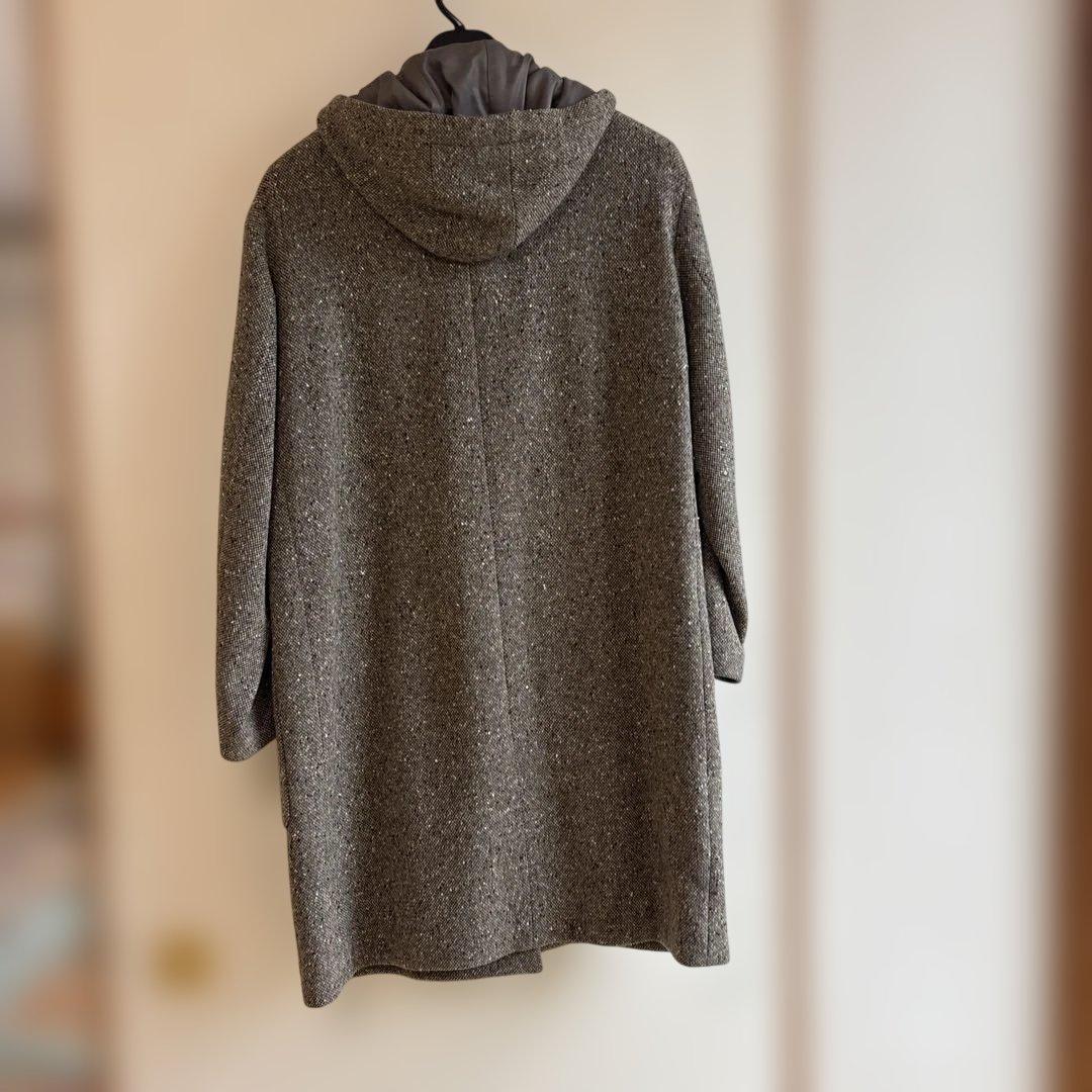 Mademoiselle NON NON ツイードコートカシミヤレトロ感あり