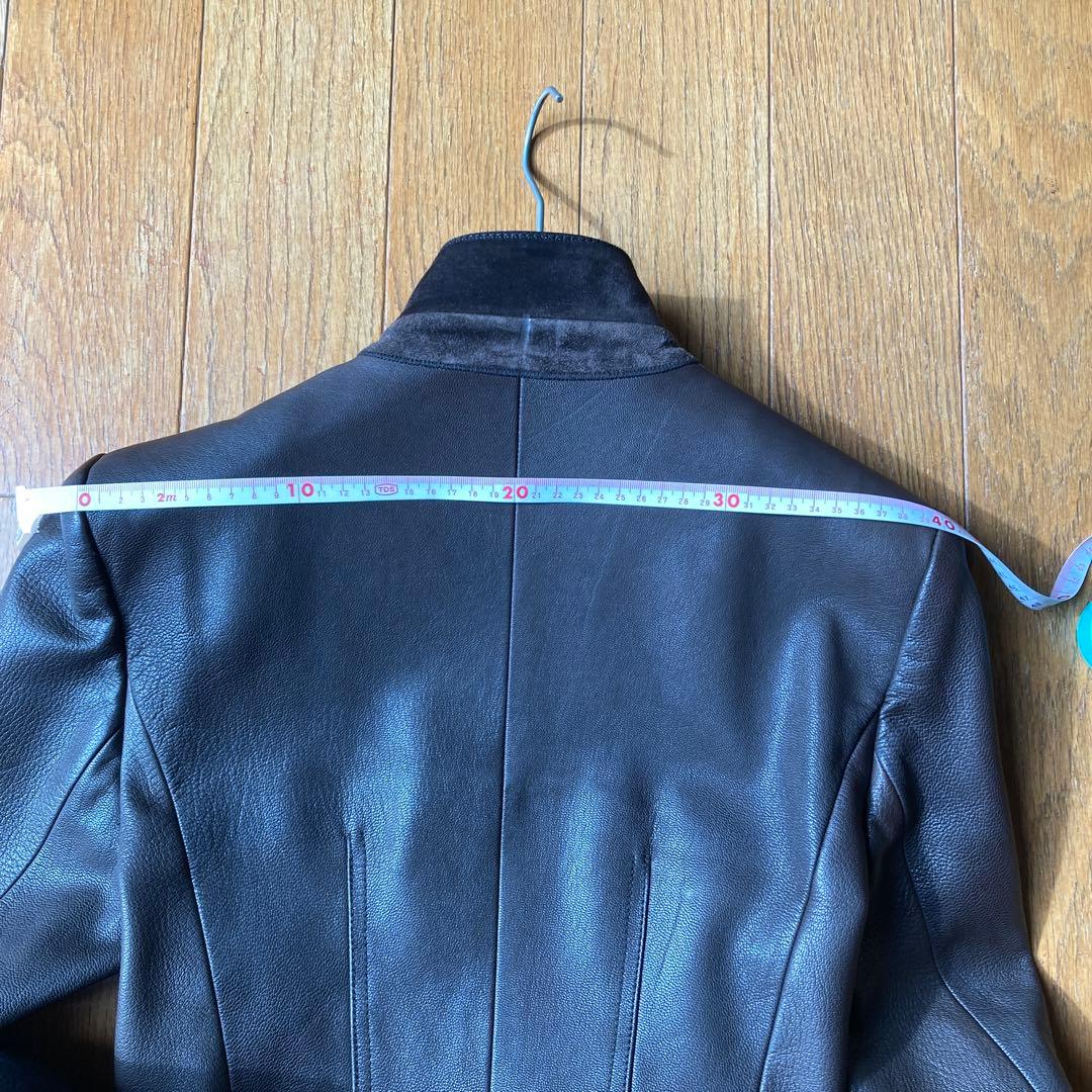 BALLYバリー レザージャケット ダークブラウン