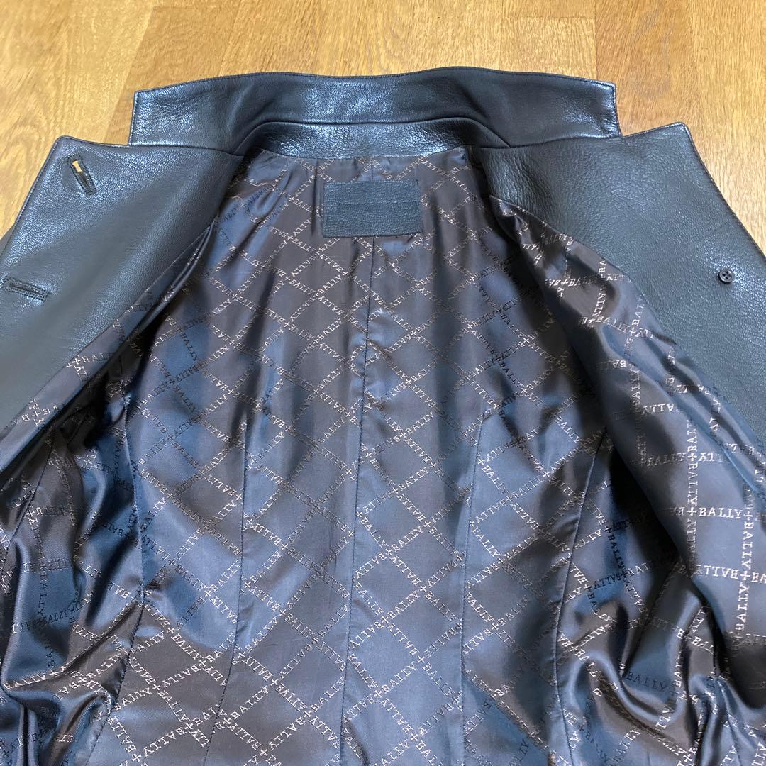 BALLYバリー レザージャケット ダークブラウン
