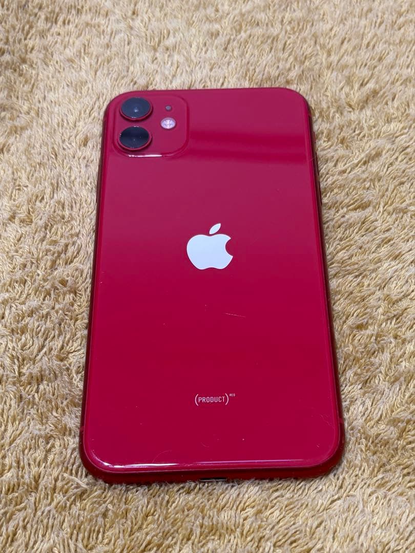 Apple iPhone 11 (PRODUCT RED) 完動品SIMフリー