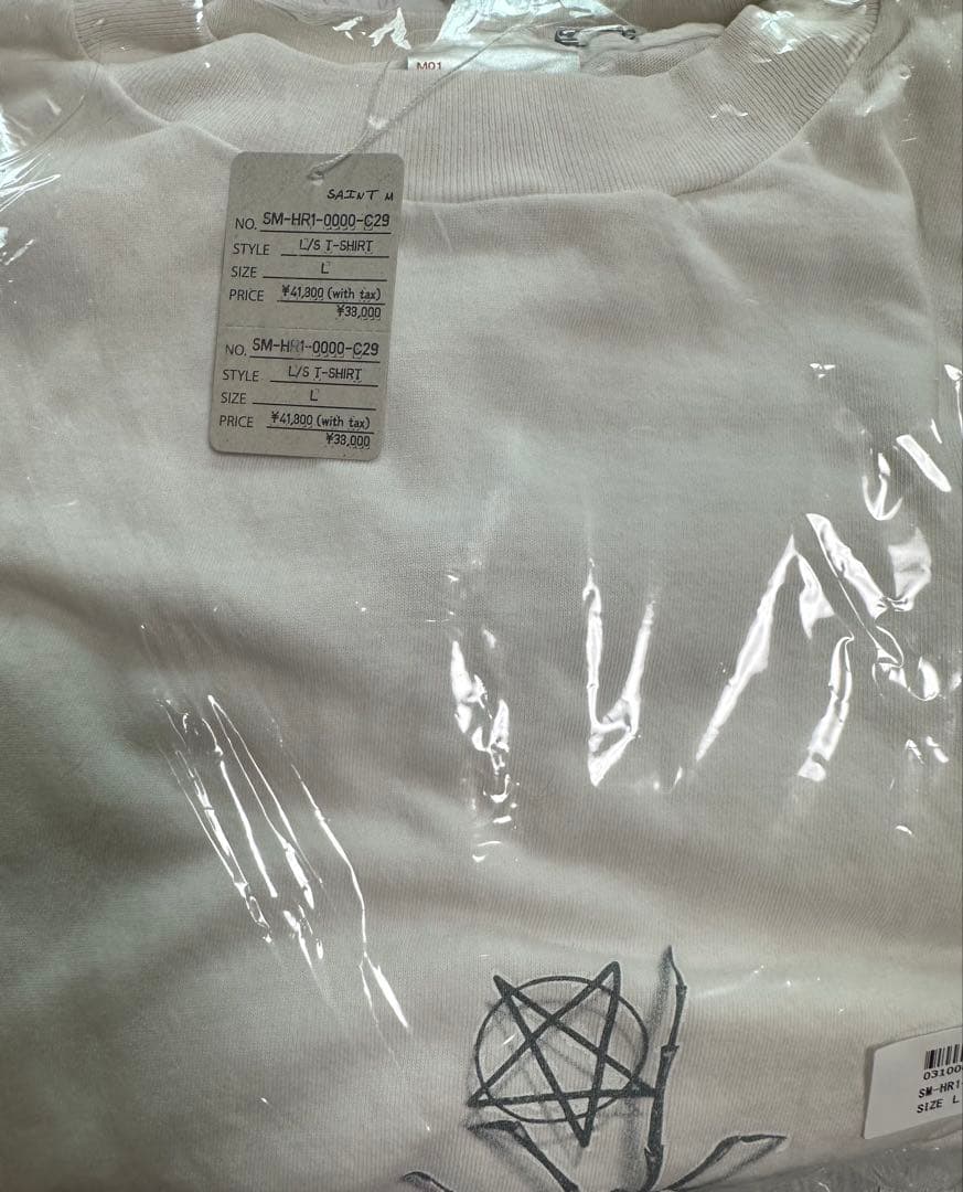 【新品未使用】SAINT MXXXXXX セントマイケル タトゥー　ロンT 長袖