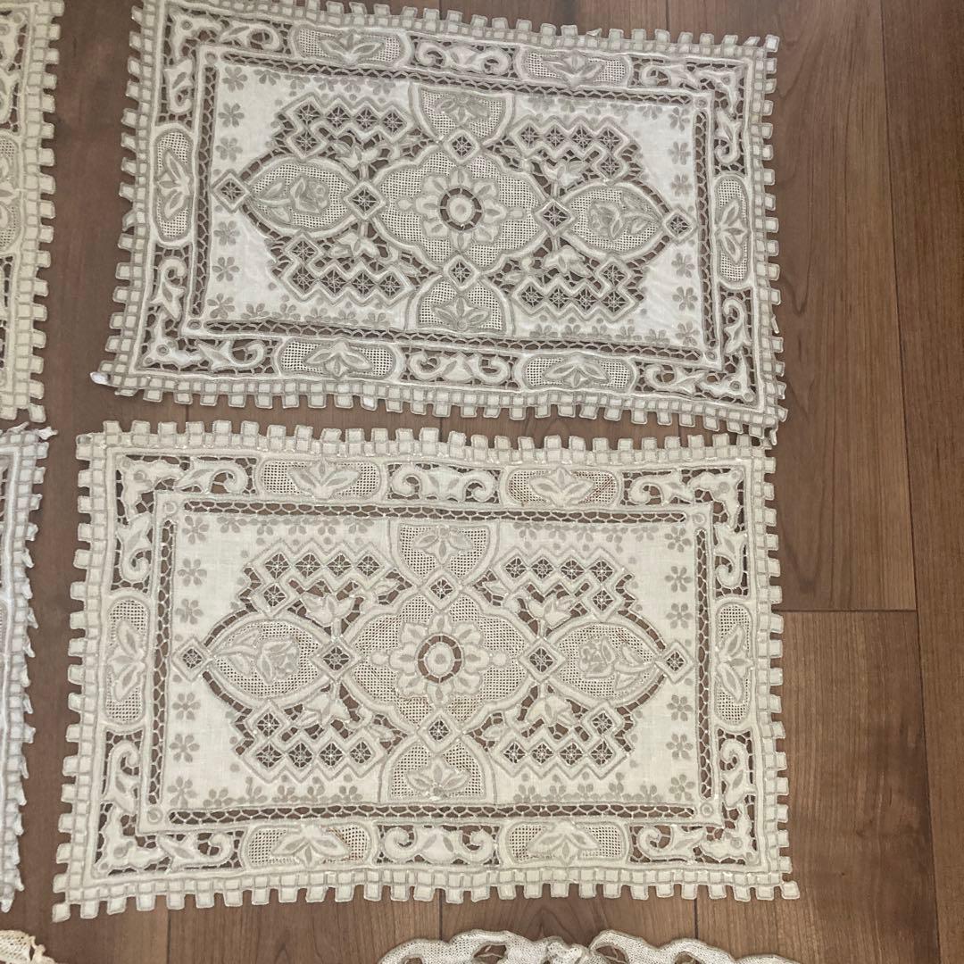 汕頭　スワトウ他まとめ売り　テーブルセンタークロス