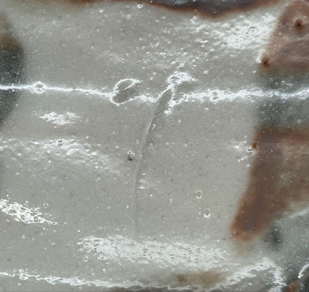 陶器　美濃焼　荘山窯　鼠志野　林亮次　皿　5枚　共箱あり　希少品　未使用品