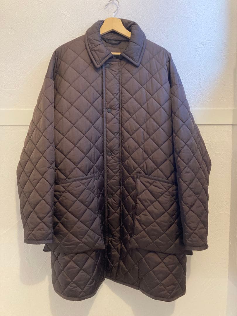 UNUSED アンユーズド Quilted nylon coat サイズ3