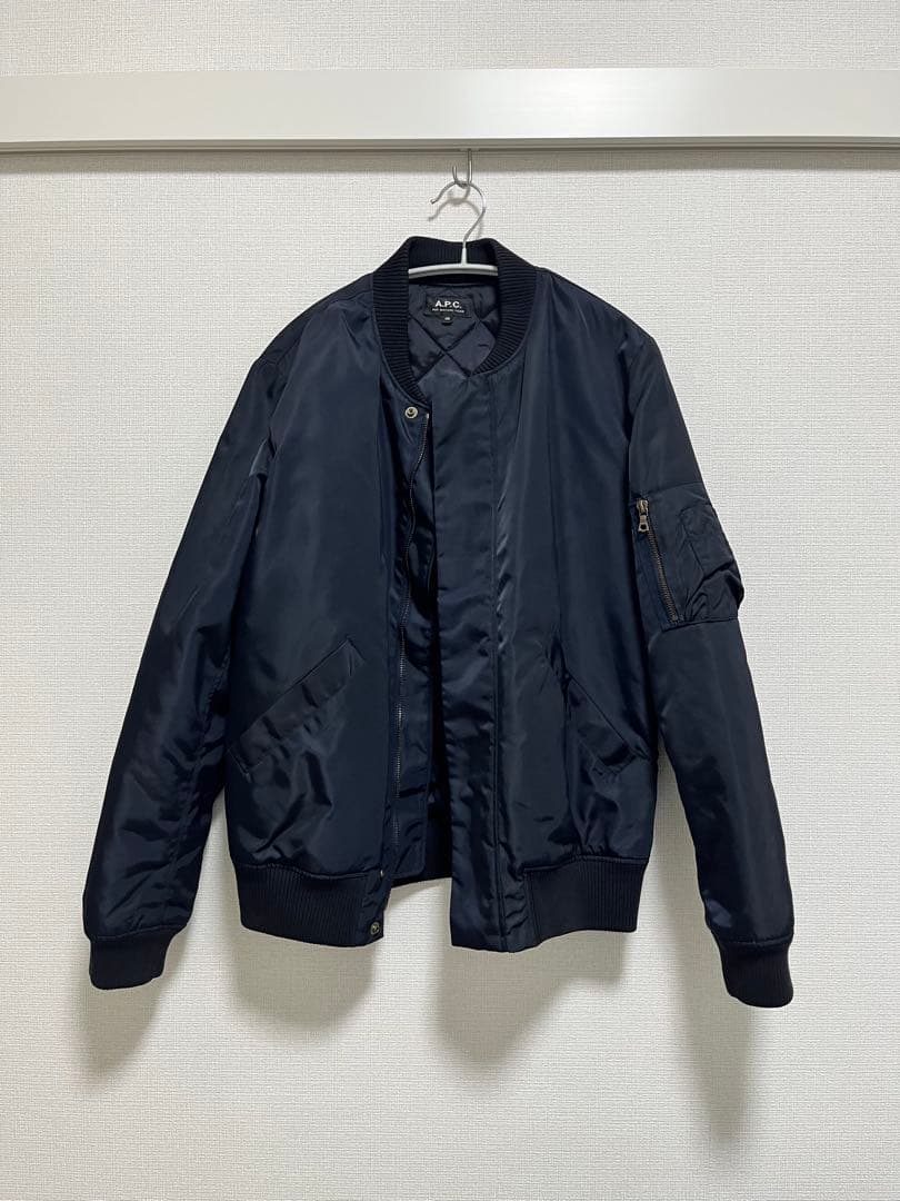 A.P.C. MA-1ジャケット XS ネイビー