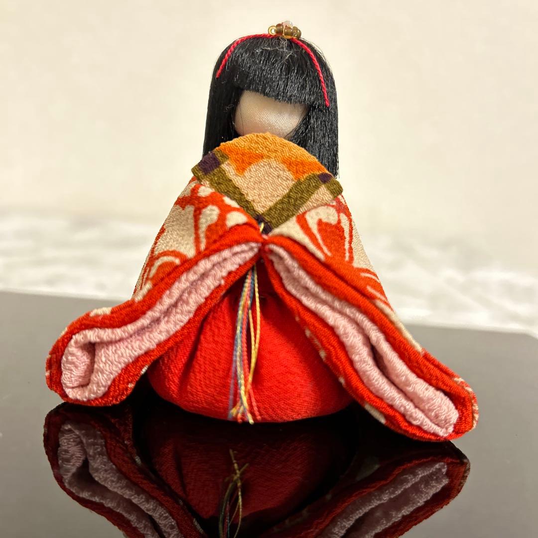 お雛様（小さな雛人形）　古布　雛祭り　節句