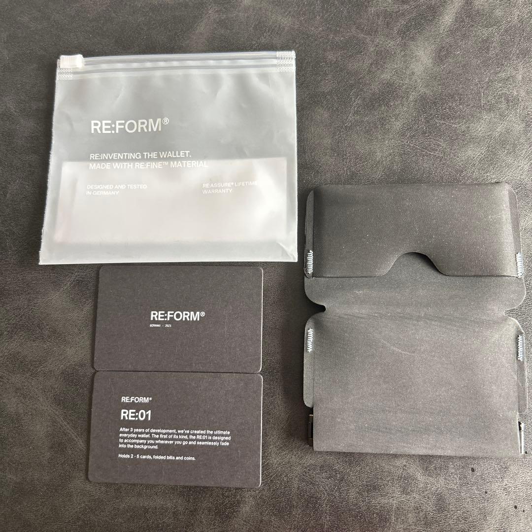 RE:FORM RE:01 (COIN SLEEVE) ケースカードケース