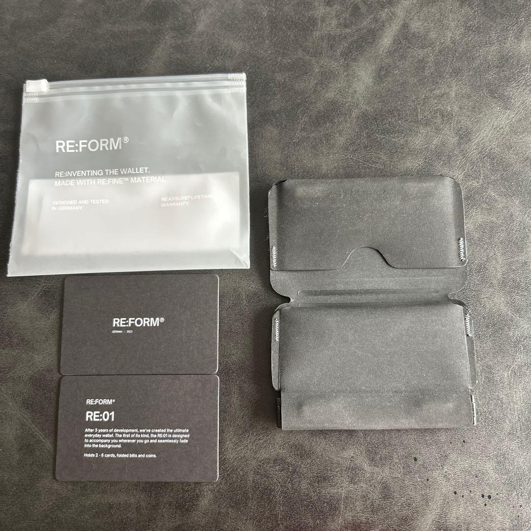 RE:FORM RE:01 (COIN SLEEVE) ケースカードケース