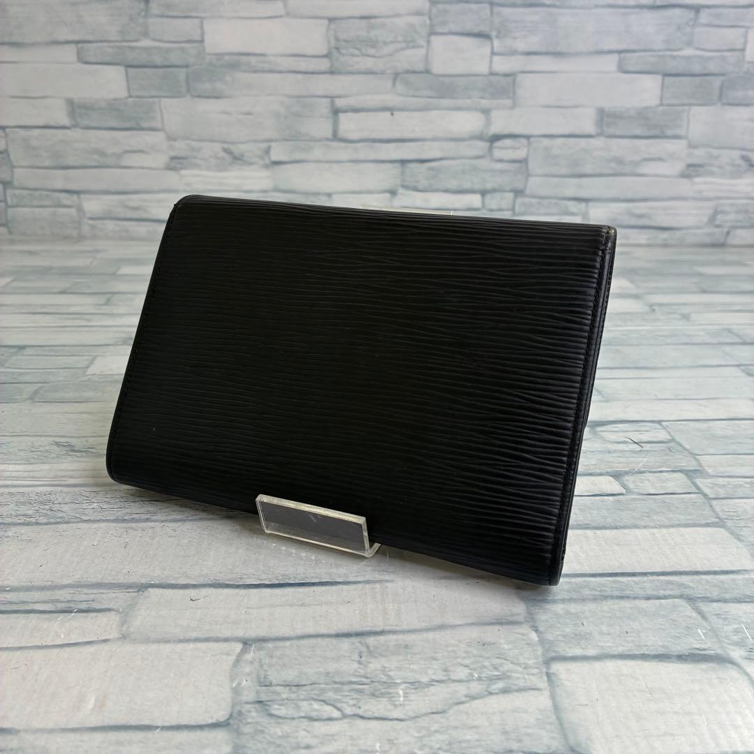 極美品　60 LOUIS VUITTON ルイヴィトン　エピ　三つ折り財布 k1