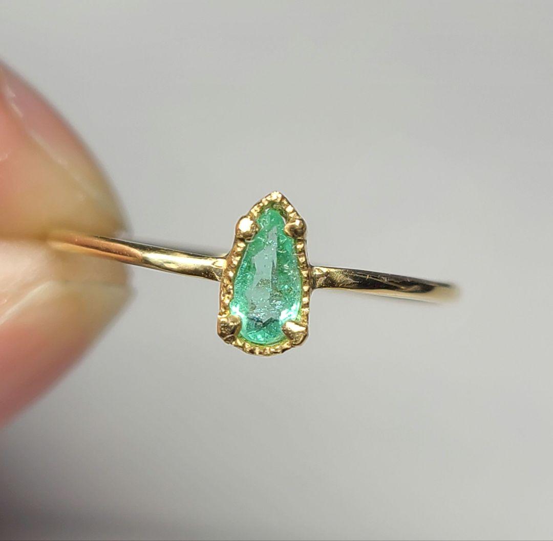 ringo★ブラジル産バターリャパライバトルマリン★リングオーダー