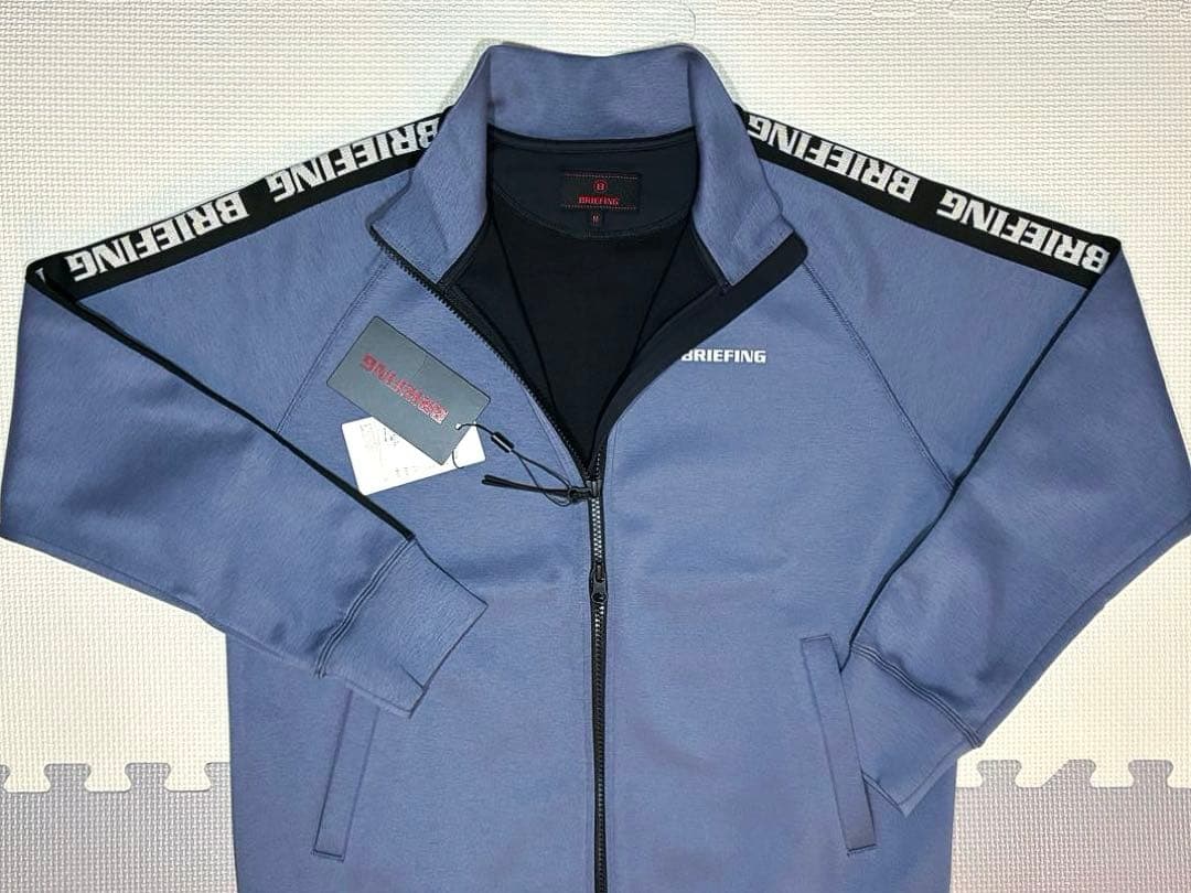 BRIEFING ウォーム サイドロゴライン ブルゾン（GRAY／M）