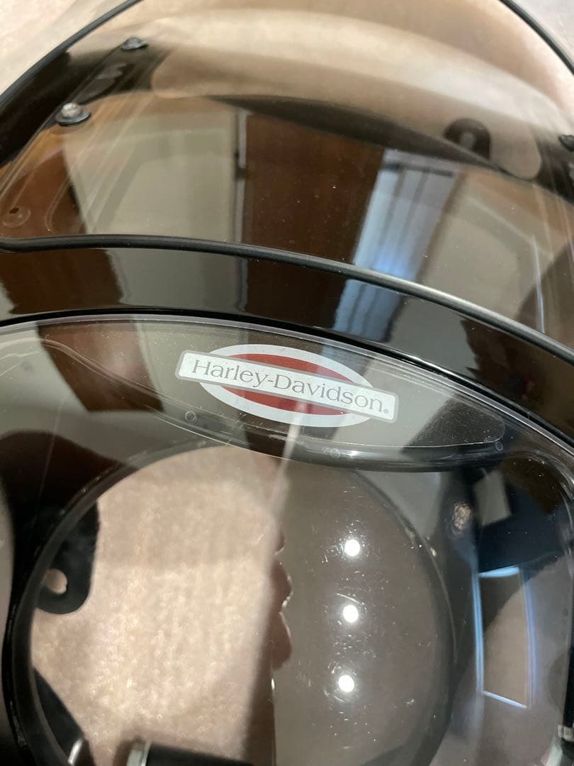 ハーレー純正 クォーターフェアリング ビビットブラック laminarリップ付き