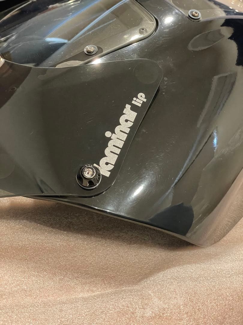 ハーレー純正 クォーターフェアリング ビビットブラック laminarリップ付き