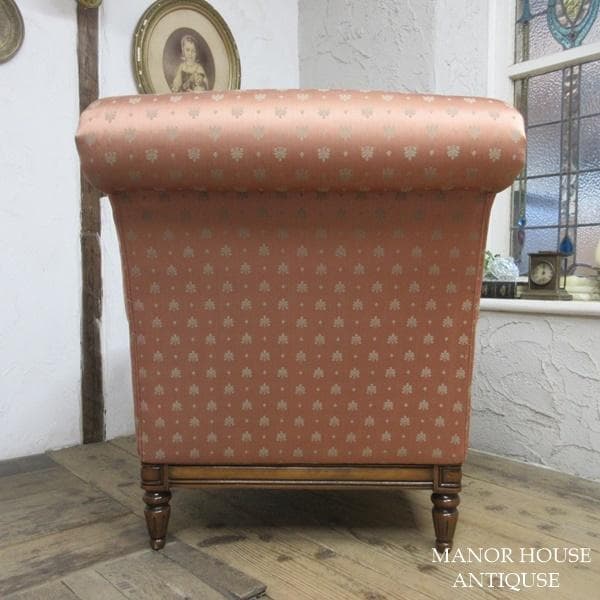 イギリス ビンテージ 家具 ソファ 1人掛け 椅子 店舗什器 英国 6310d