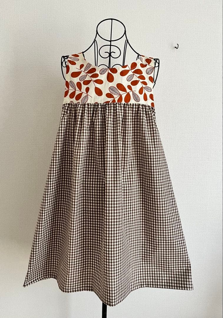 ぷりん　保育士エプロン　エプロン　ハンドメイド