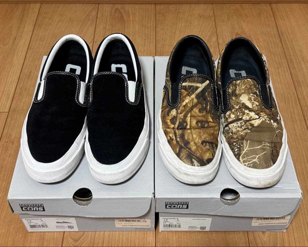 CONVERSE One Star スリッポン 2足セット US7.5