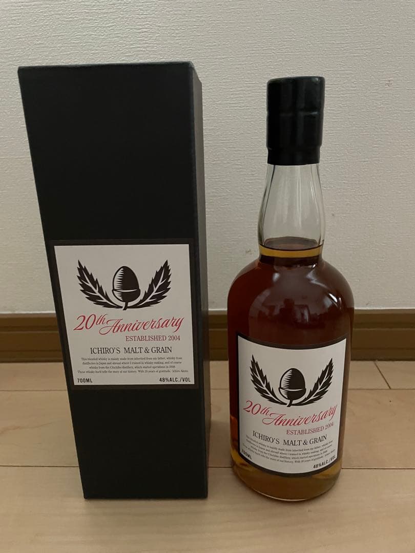 イチローズモルト 20thアニバーサリーエディション 700ml 箱有新品未開封