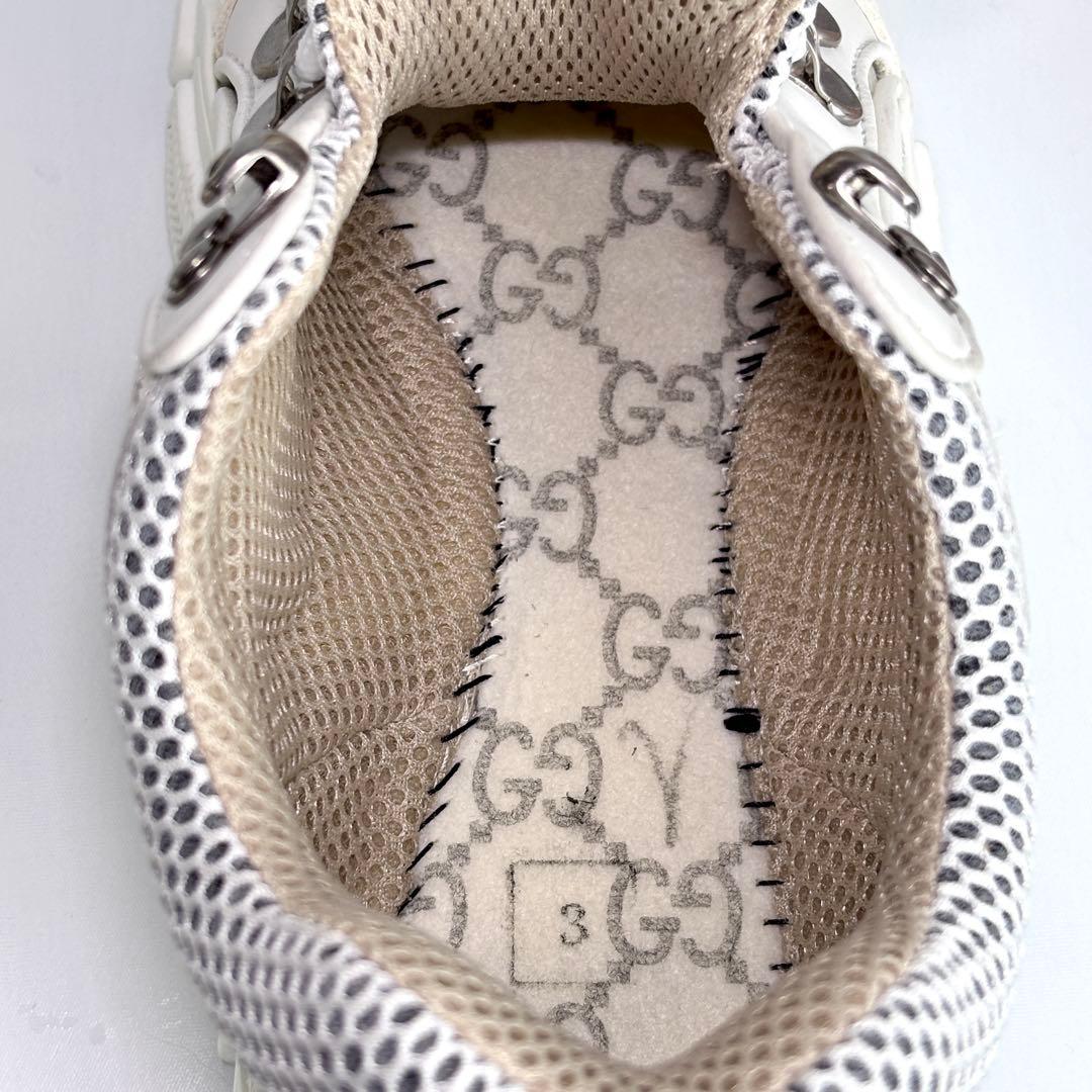 【極美品】 GUCCIグッチ フラッシュトレック スニーカー ビジュー装飾 23