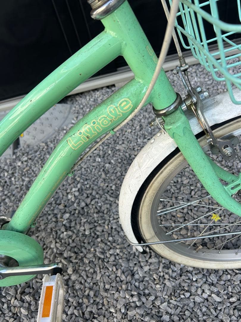 Littlestar ミントグリーン 子供用自転車