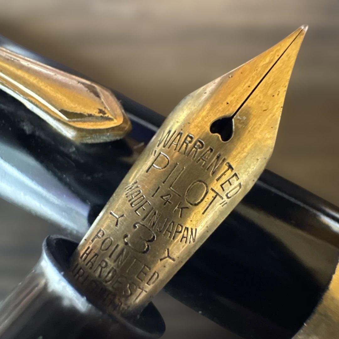 PILOT パイロット 53R ビンテージ 万年筆 14K 動作未確認