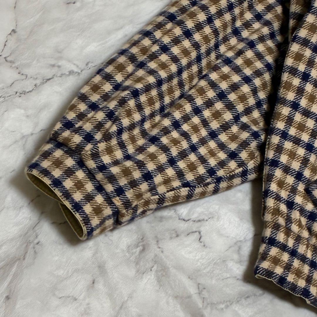 Aquascutum 90 80s 2WAY リバーシブル ハリストンジャケット