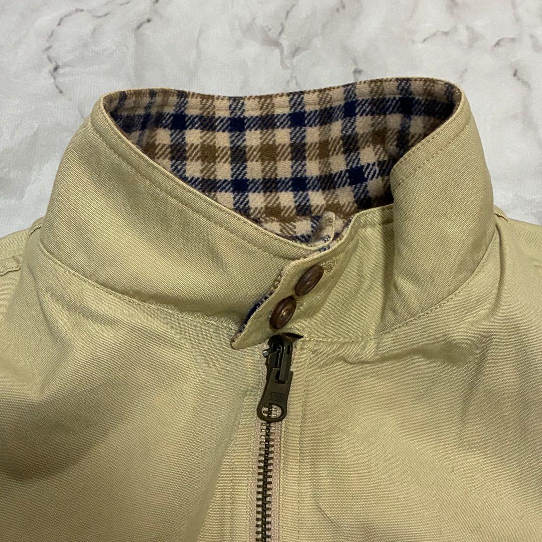 Aquascutum 90 80s 2WAY リバーシブル ハリストンジャケット