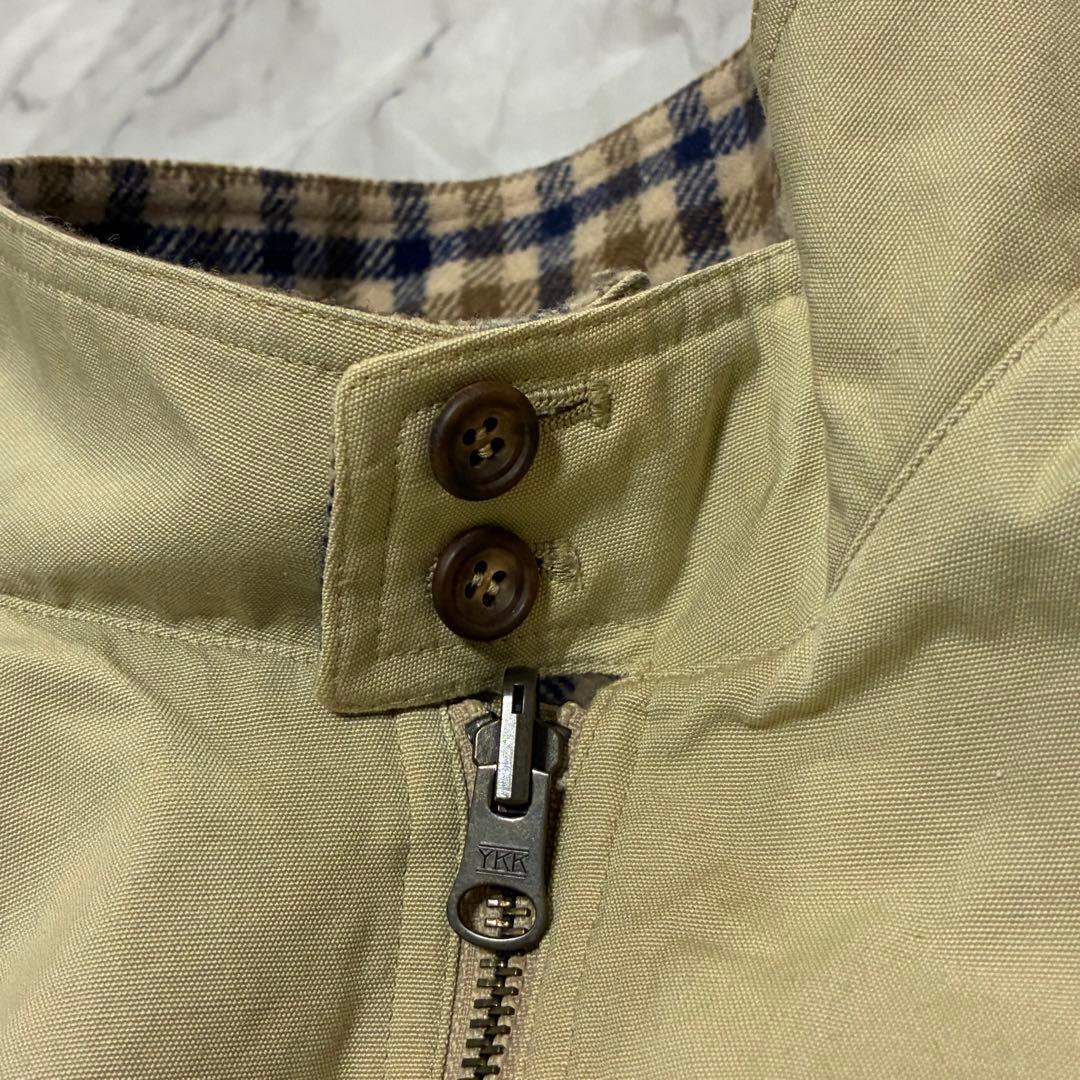 Aquascutum 90 80s 2WAY リバーシブル ハリストンジャケット