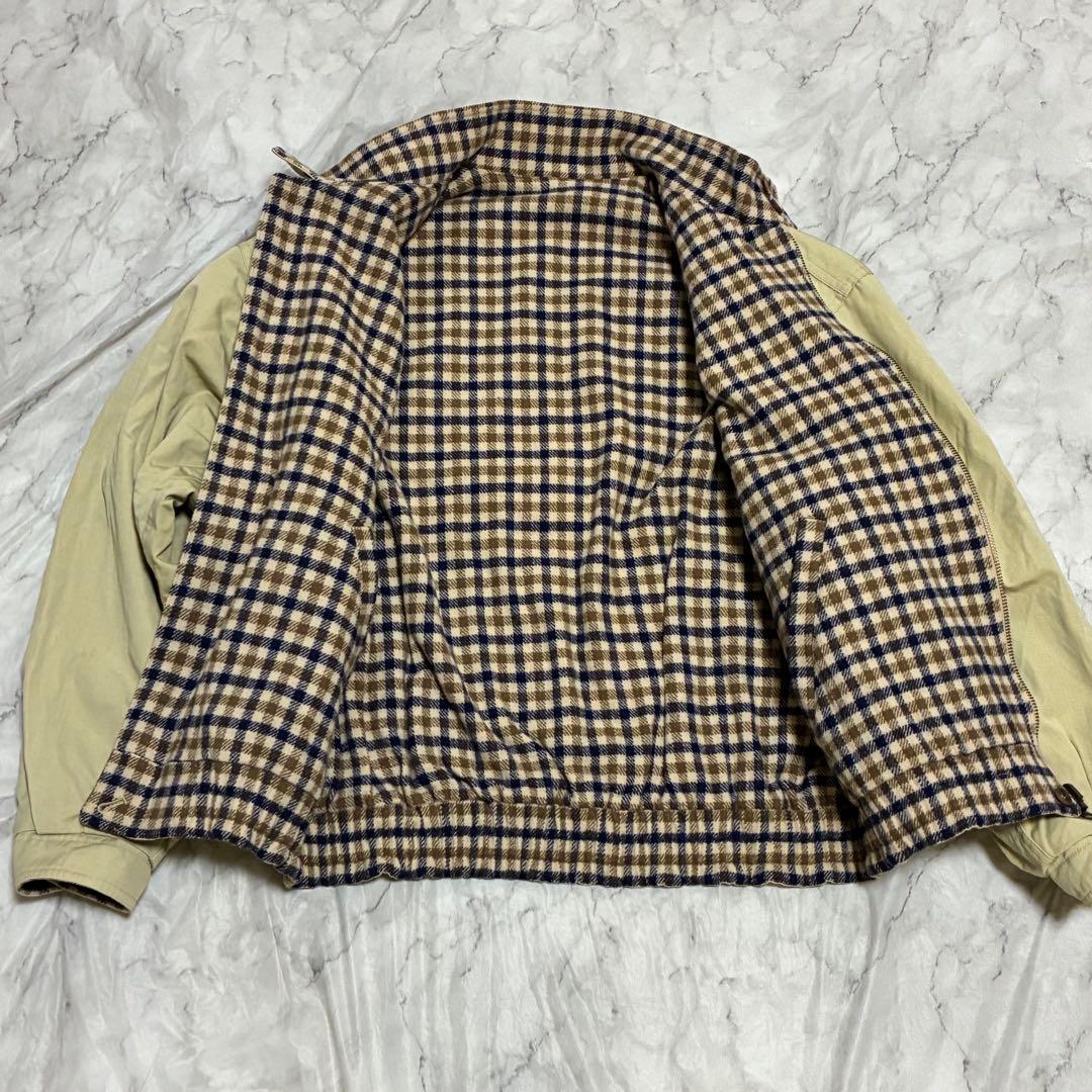 Aquascutum 90 80s 2WAY リバーシブル ハリストンジャケット