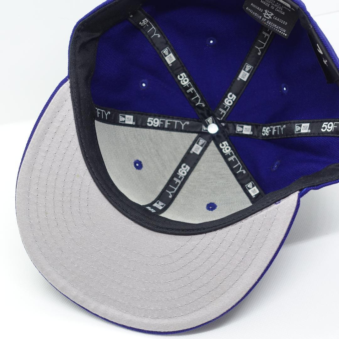 中日ドラゴンズ キャップ ニューエラ 7 1/2 59.6cm ブルー