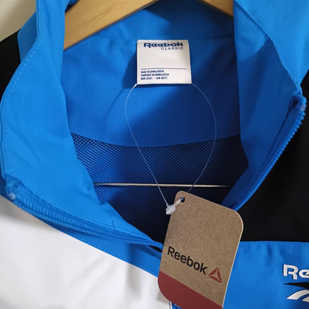 新品 Reebok Classic トラック セットアップ L 青×黒