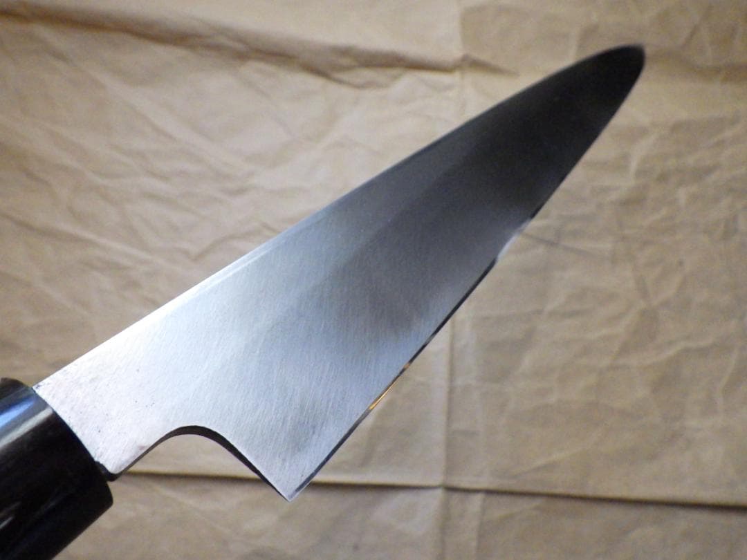 日本橋・木屋/柳刃刺身包丁/研ぎ済み★希少㊧利き用★