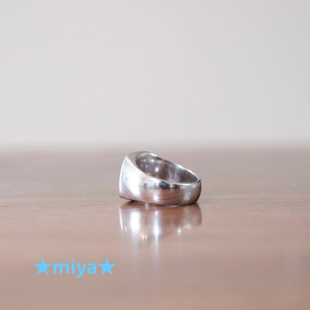 【希少】TOMWOOD / Cushion Black MOP / 54 リング